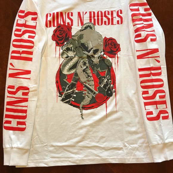 Guns N Roses Long Sleeve T-shirts S, M, L, XL NWT - Picture 2 of 6